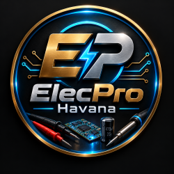 Logo de Elecpro Havana en BizneCubano