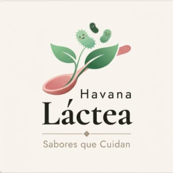 Logo de Havana Láctea en BizneCubano