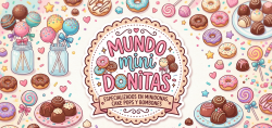 Logo de Mundo MiniDonitas 🍩🍪 en BizneCubano