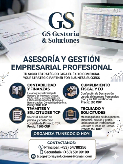 Logo de TCP GESTORÍA Y SOLUCIONES en BizneCubano